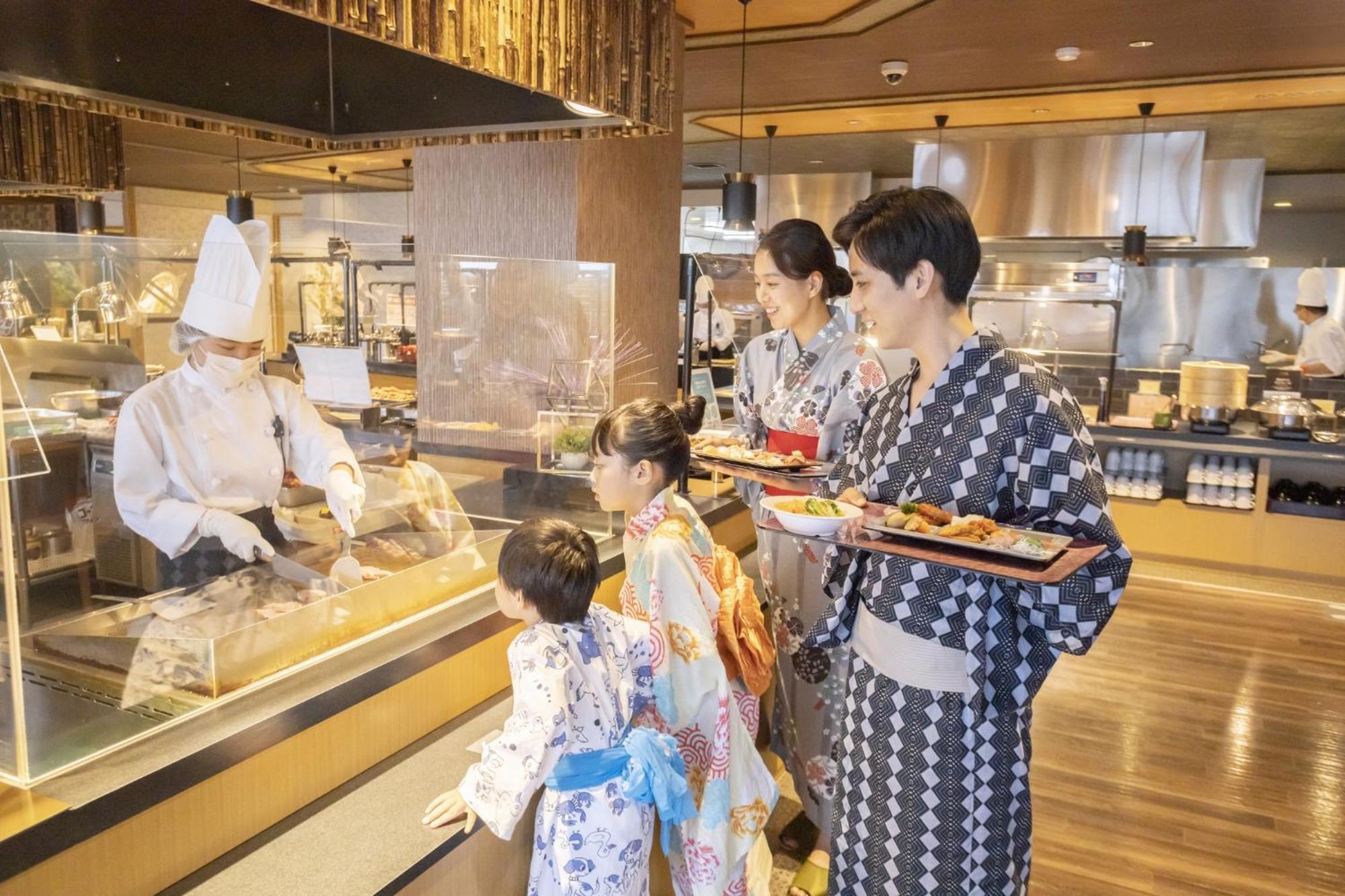 酒店 Ooedo Onsen Monogatari Premium Fugetsu 别府